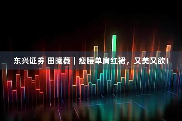 东兴证券 田曦薇｜瘦腰单肩红裙，又美又欲！